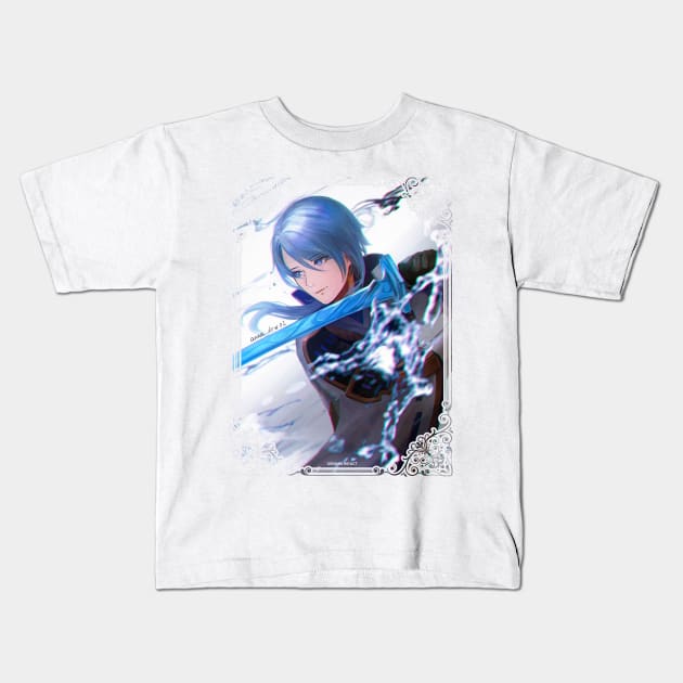 Ayato the Elegant Kids T-Shirt by SaucyBandit